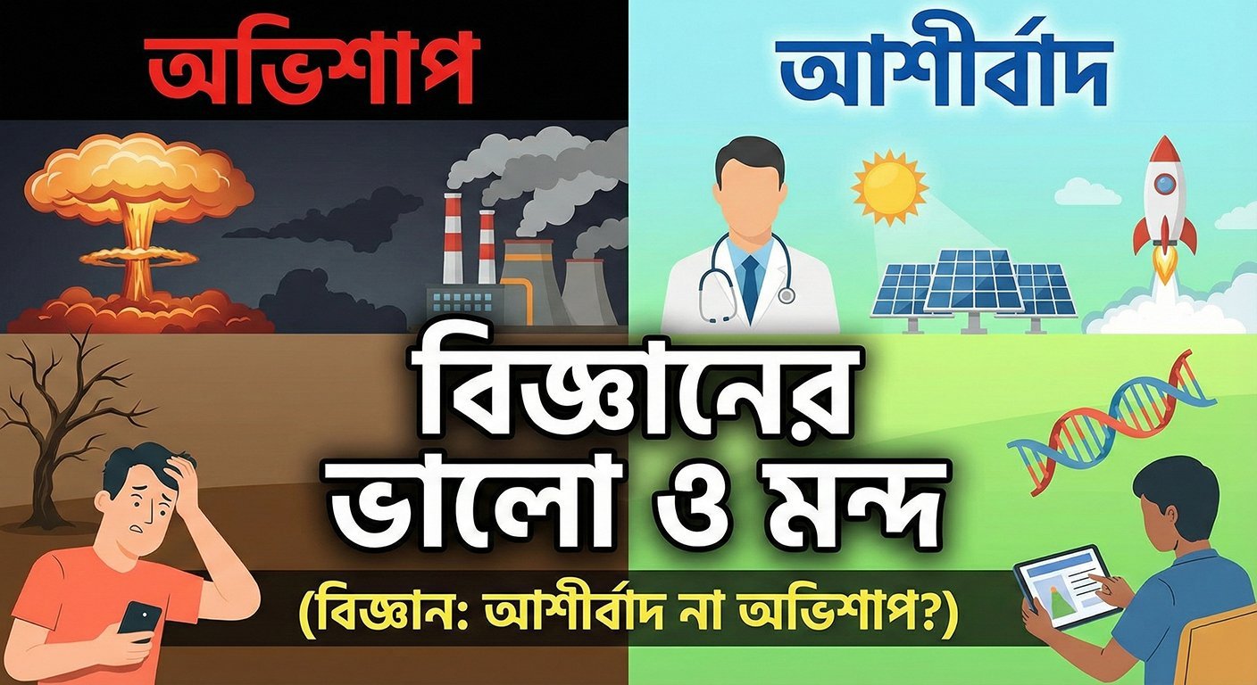 বাংলা রচনা: বিজ্ঞানের ভালো ও মন্দ – ছাত্রছাত্রীদের জন্য সম্পূর্ণ প্রবন্ধ