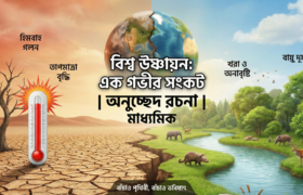 বিশ্ব উষ্ণায়ন: এক গভীর সংকট | অনুচ্ছেদ রচনা | মাধ্যমিক