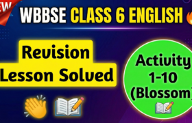 WBBSE Class 8 English Revision Lesson Solved