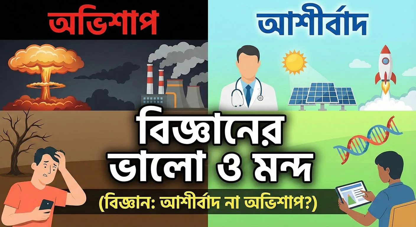 বাংলা রচনা: বিজ্ঞানের ভালো ও মন্দ – ছাত্রছাত্রীদের জন্য সম্পূর্ণ প্রবন্ধ - Vision Institute