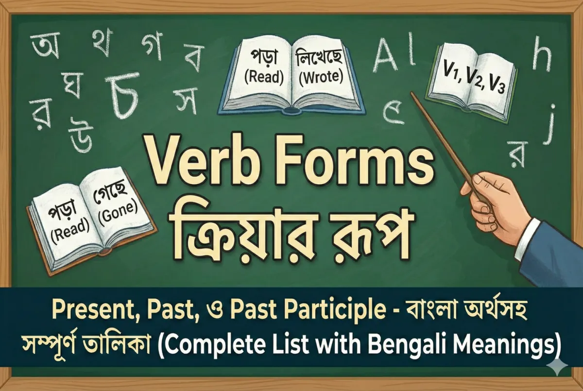 Verb Forms (ক্রিয়ার রূপ)