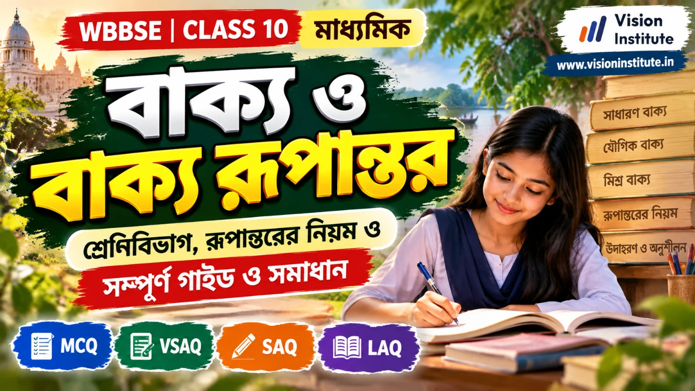 বাক্য ও বাক্য রূপান্তর: শ্রেণিবিভাগ, রূপান্তরের নিয়ম ও সমাধান
