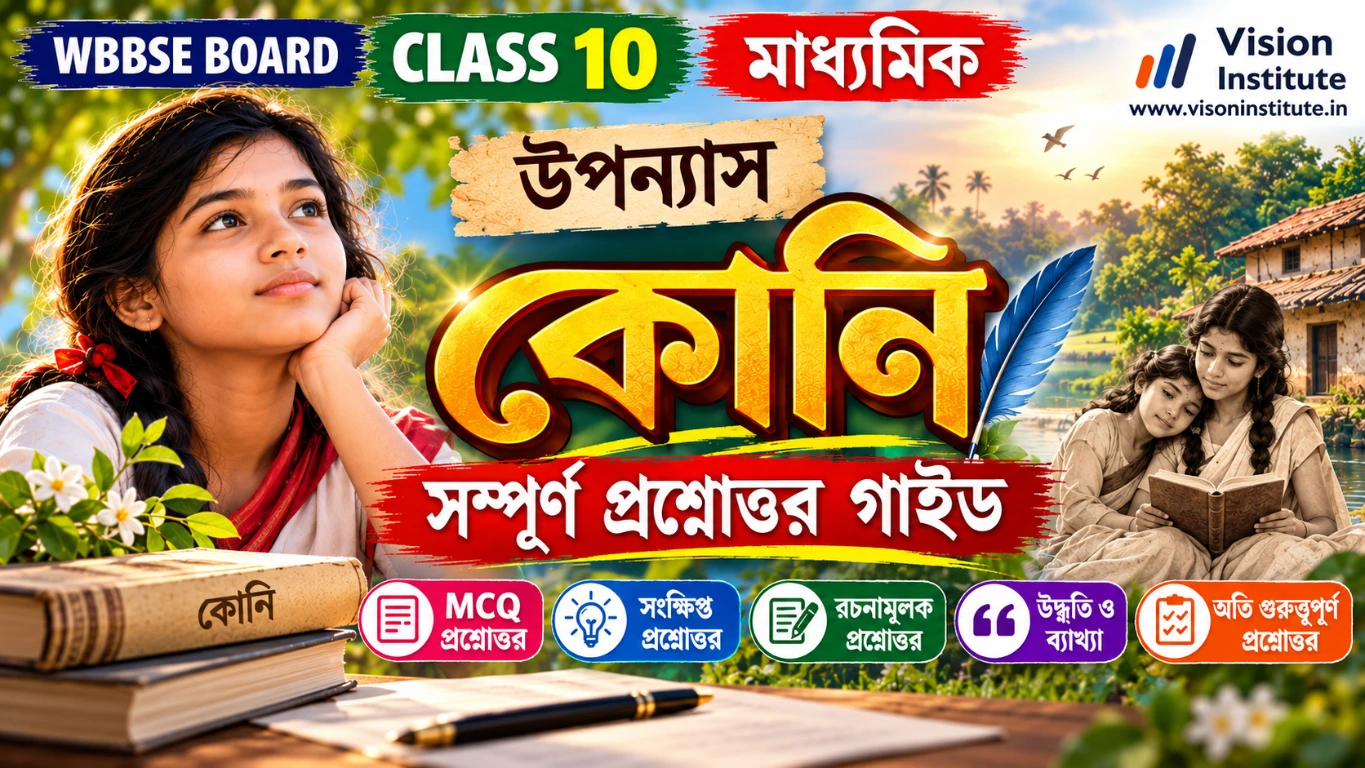 কোনি উপন্যাস সম্পূর্ণ প্রশ্নোত্তর গাইড (WBBSE Class 10)