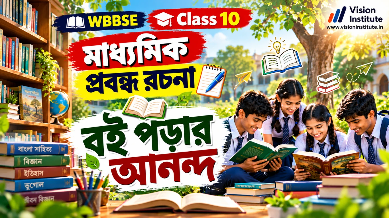 বই পড়ার আনন্দ - প্রবন্ধ রচনা