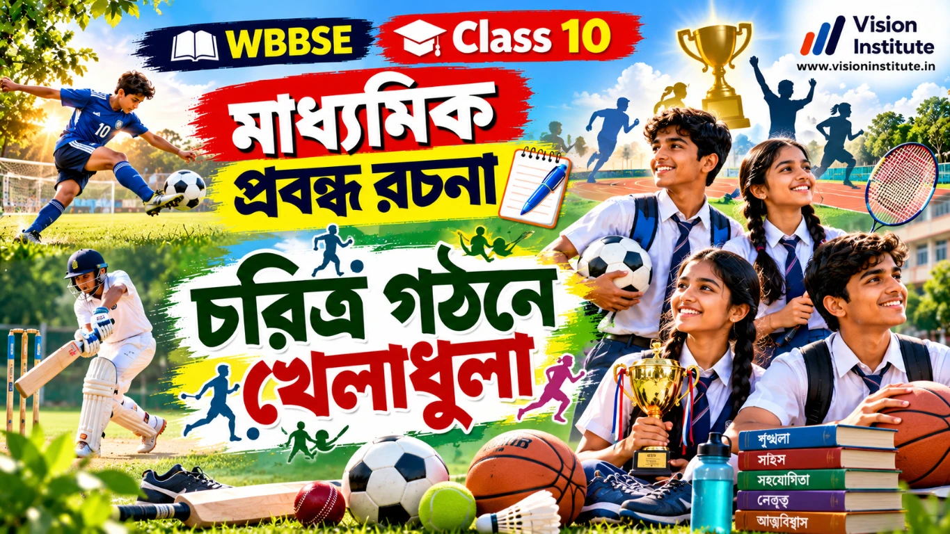 চরিত্র গঠনে খেলাধুলা - প্রবন্ধ রচনা