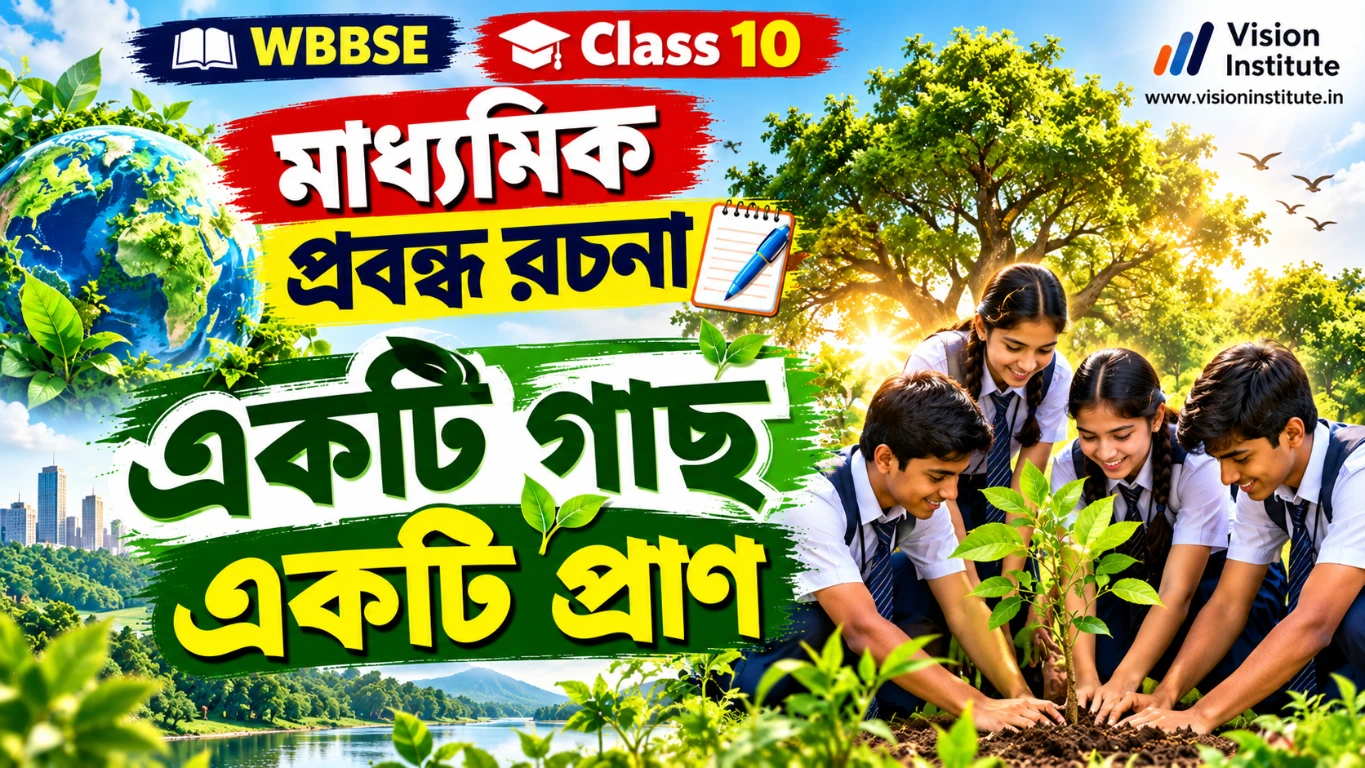 একটি গাছ একটি প্রাণ - প্রবন্ধ রচনা