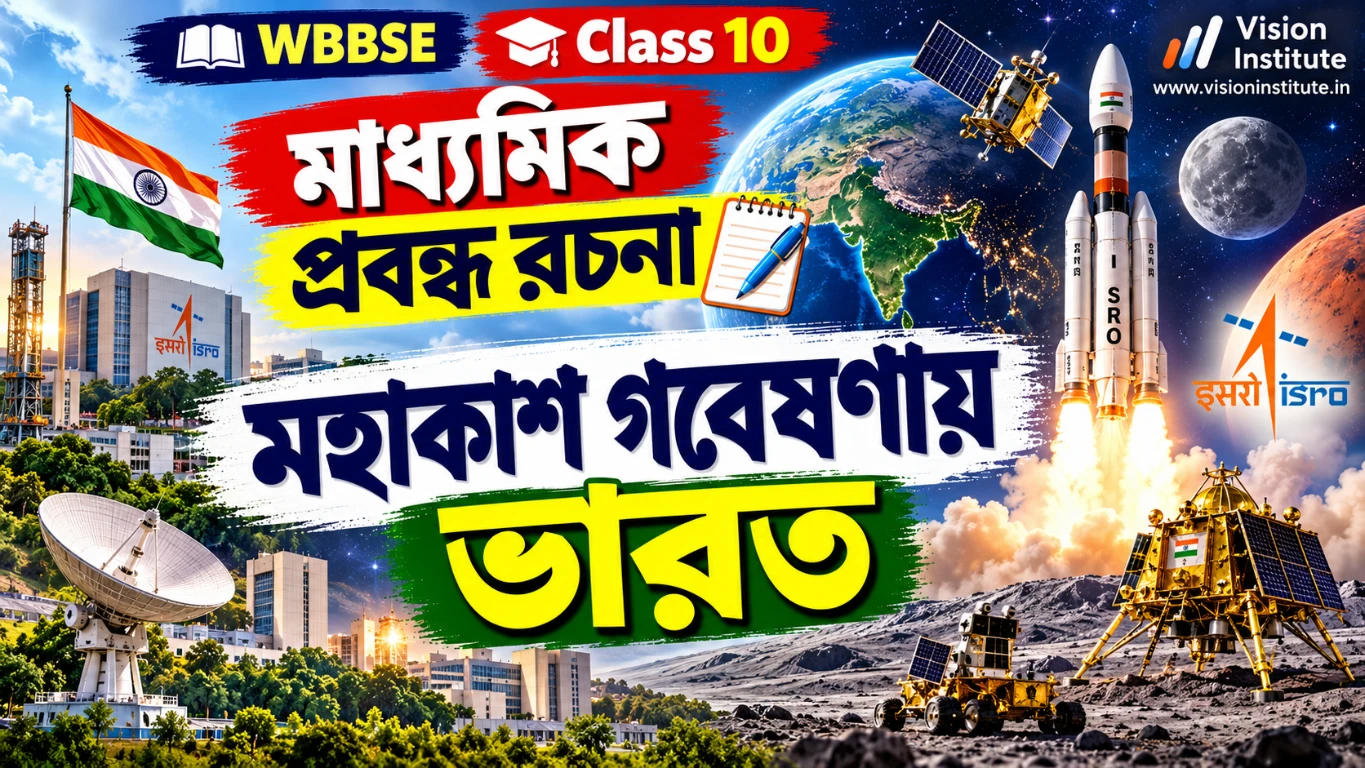 মহাকাশ গবেষণায় ভারত - প্রবন্ধ রচনা