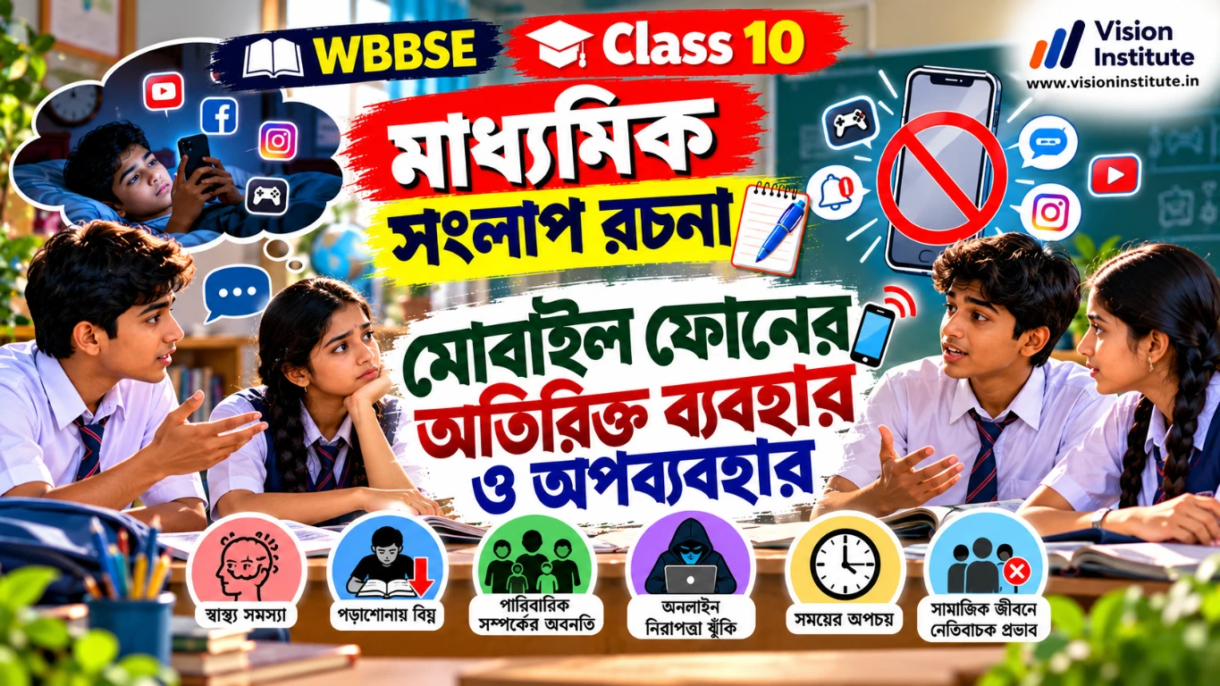 মোবাইল ফোনের অতিরিক্ত ব্যবহার ও অপব্যবহার নিয়ে সংলাপ