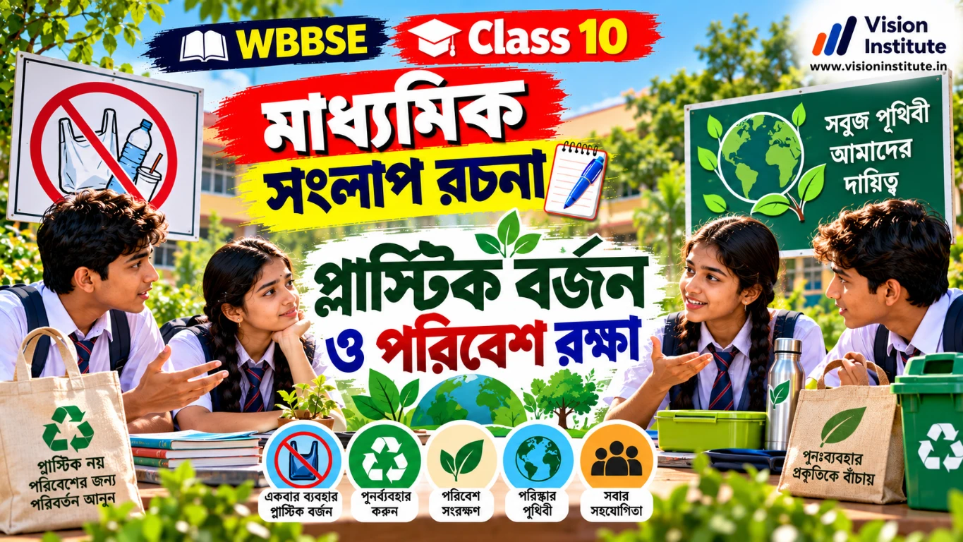 প্লাস্টিক বর্জন ও পরিবেশ রক্ষা নিয়ে সংলাপ