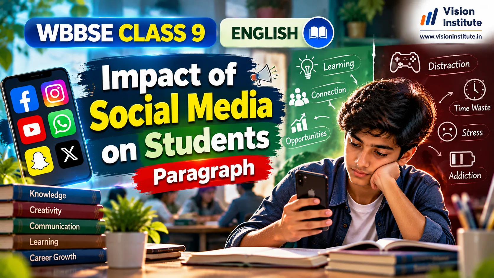 Impact of Social Media on Students Paragraph
