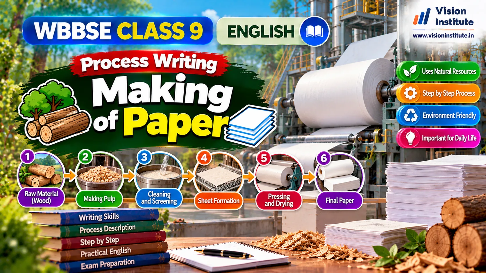 Making of Paper Process Writing