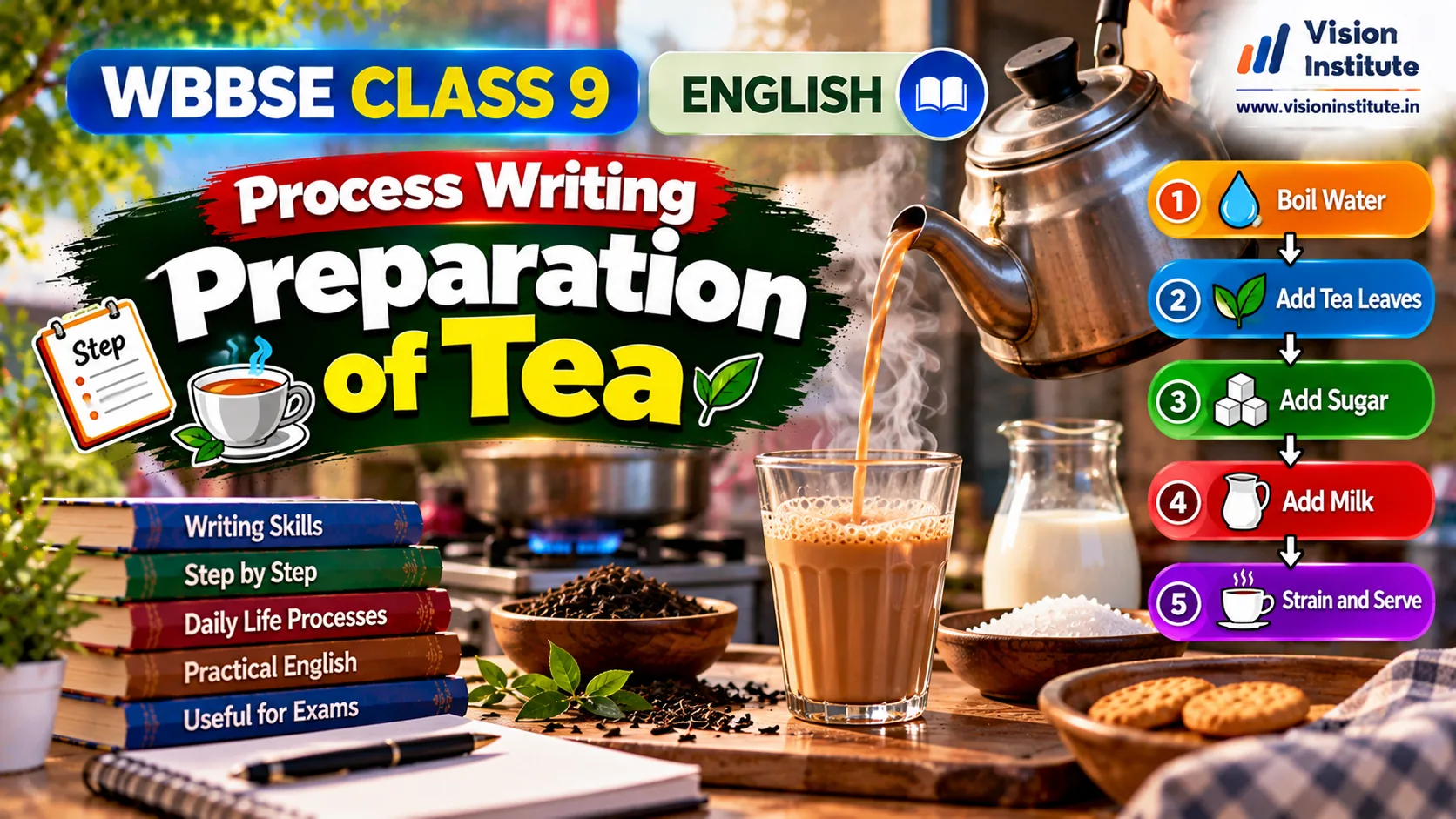 Preparation of Tea Process Writing