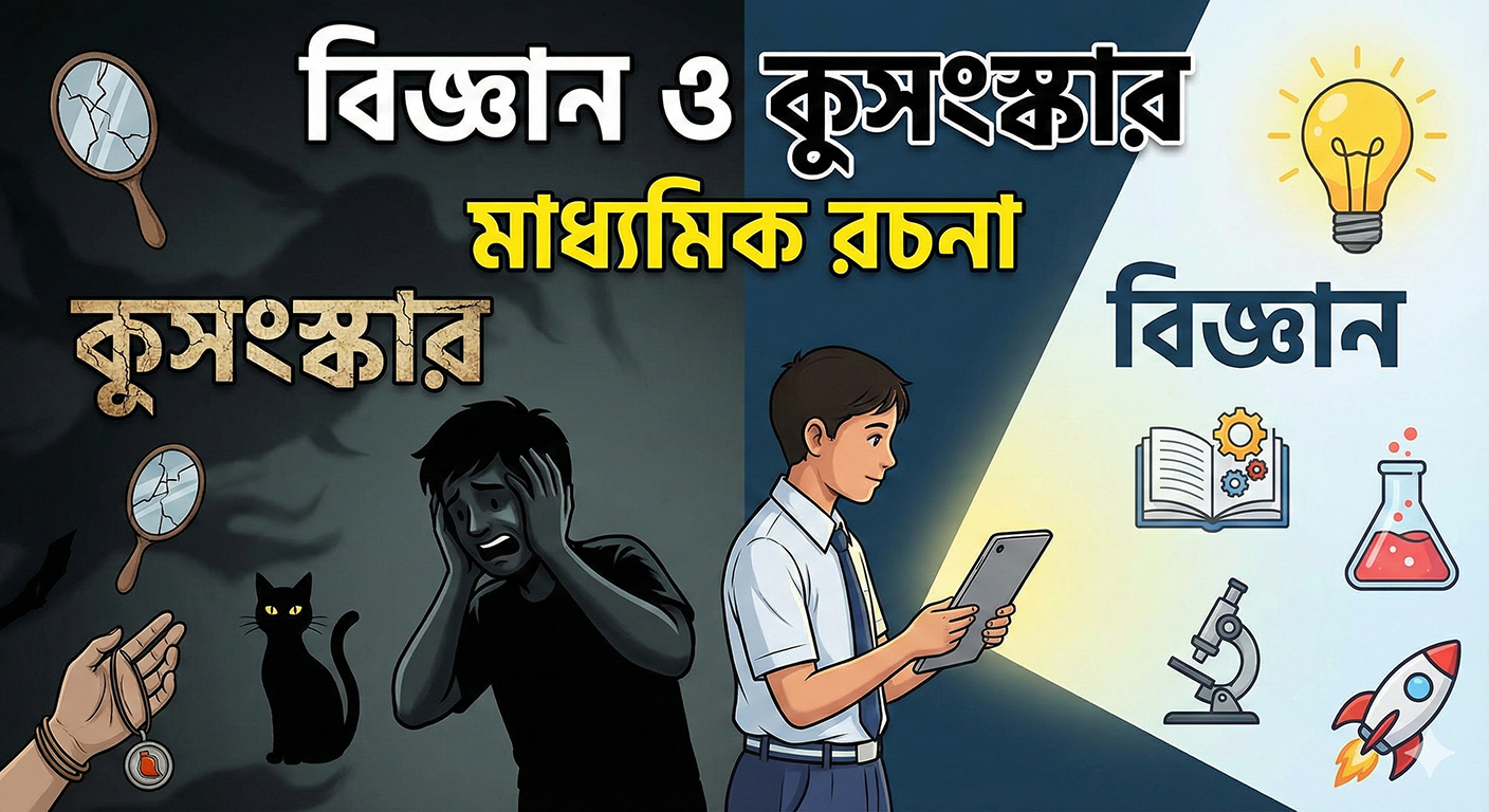 বাংলা রচনা: বিজ্ঞান ও কুসংস্কার – ছাত্রছাত্রীদের জন্য সম্পূর্ণ প্রবন্ধ