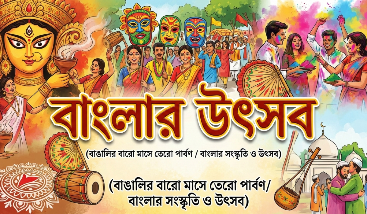 বাঙালির বারো মাসে তেরো পার্বণ / বাংলার সংস্কৃতি ও উৎসব