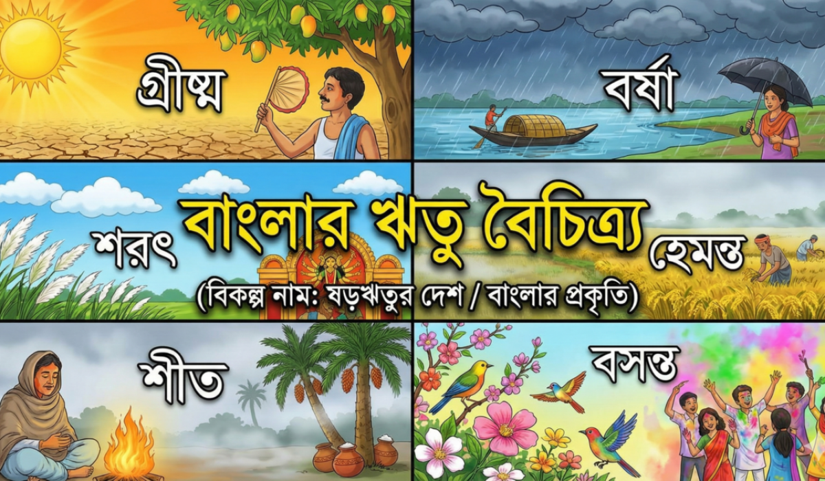 ষড়ঋতুর দেশ / বাংলার প্রকৃতি